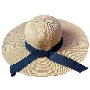 Furtalk Paper Blend Wide Brim Sun Hat Women's Medium